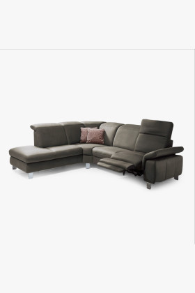 Ecksofa Magma Stoffbezug modern komfortabel 46 cm Sitzhöhe